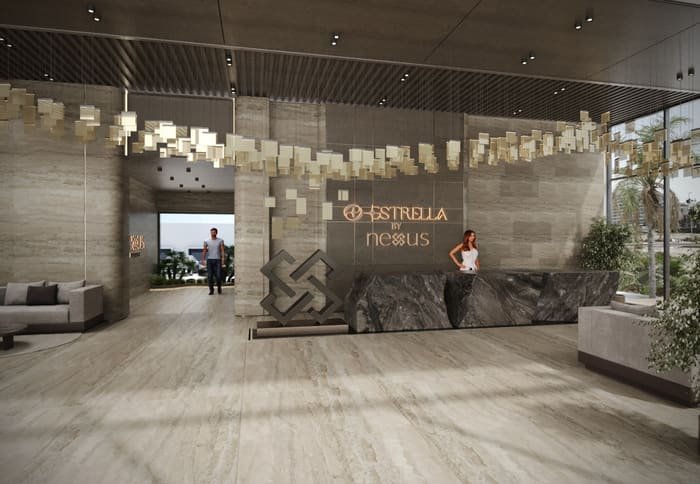 Grand entrance lobby